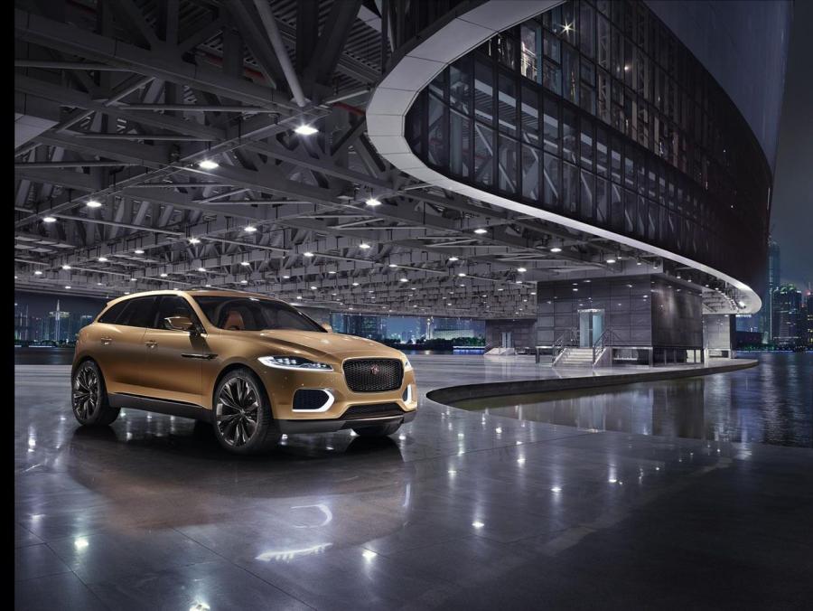  Jaguar C-X17 Concept in Liquid Gold 2013 года  (фото 26 из 36)